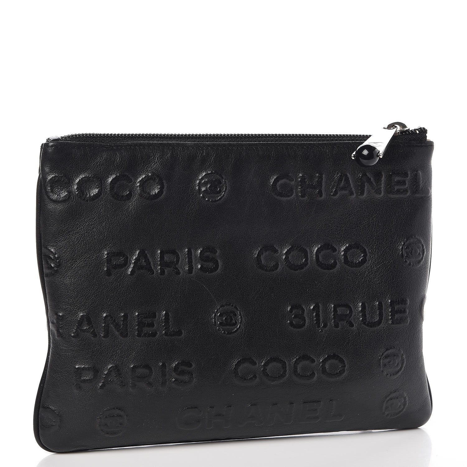 Chanel Calfskin Small Unlimited Pouch Black 3 of 10