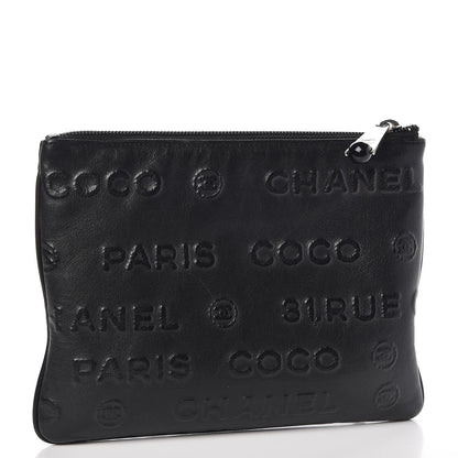 Chanel Calfskin Small Unlimited Pouch Black 3 of 10