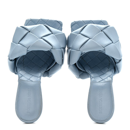 Bottega Veneta Nappa Maxi Intrecciato Lido Mule Sandals 36 Ice 2 of 9