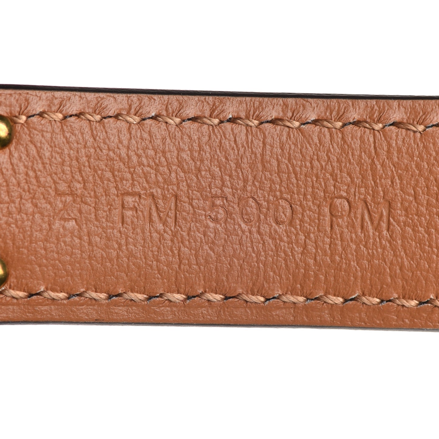 Epsom Kelly Pocket Belt Gold