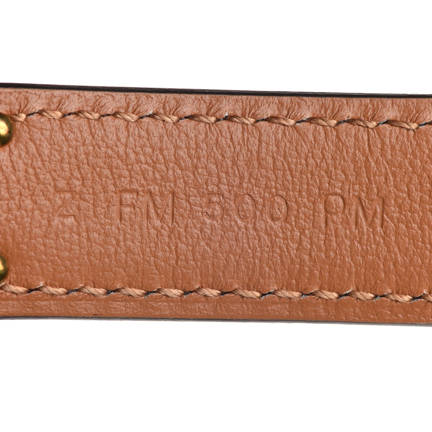 Hermes Epsom Kelly Pocket Belt Gold 5 of 9