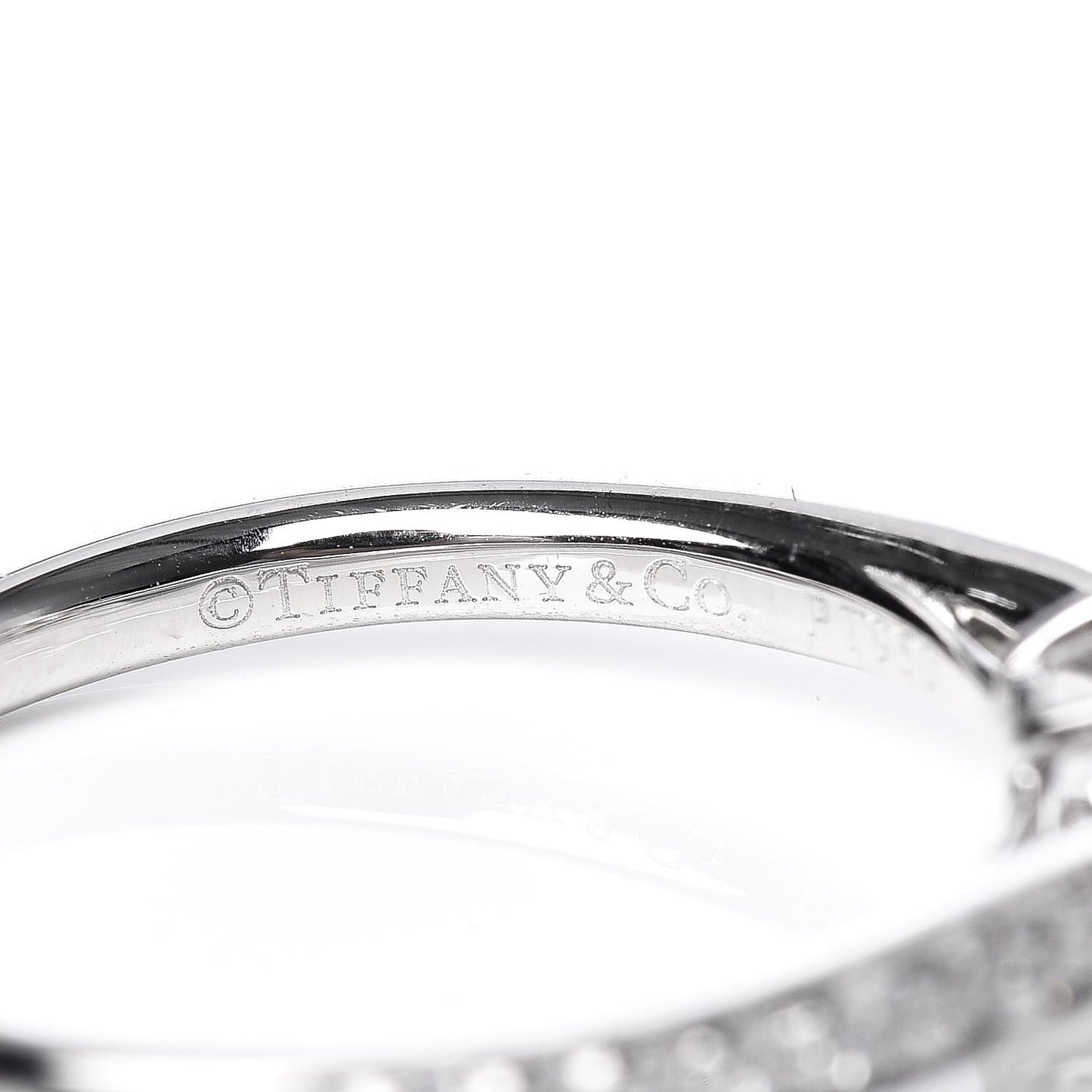 Platinum Diamond .53ct Harmony Engagement Ring 49 4.75