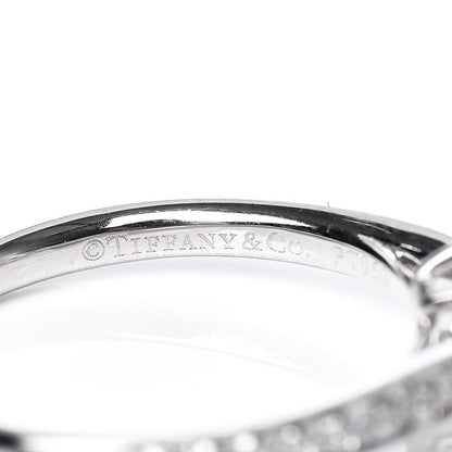 Tiffany Platinum Diamond .53ct Harmony Engagement Ring 49 4.75 6 of 7