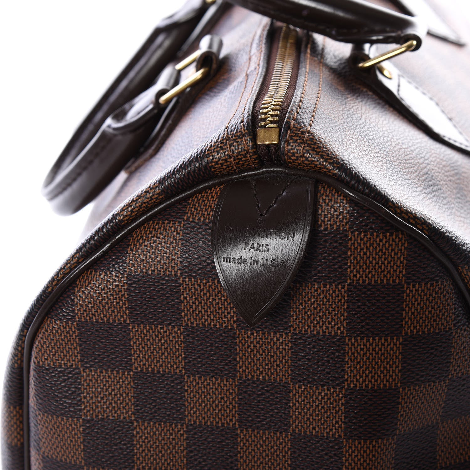 Louis Vuitton Damier Ebene Speedy 30 9 of 14