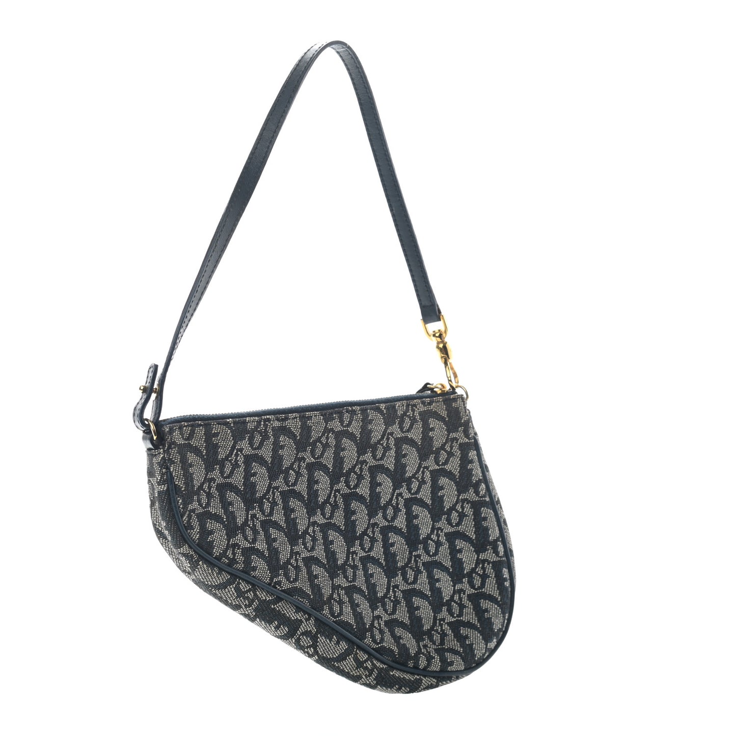 Monogram Mini Saddle Pochette Navy