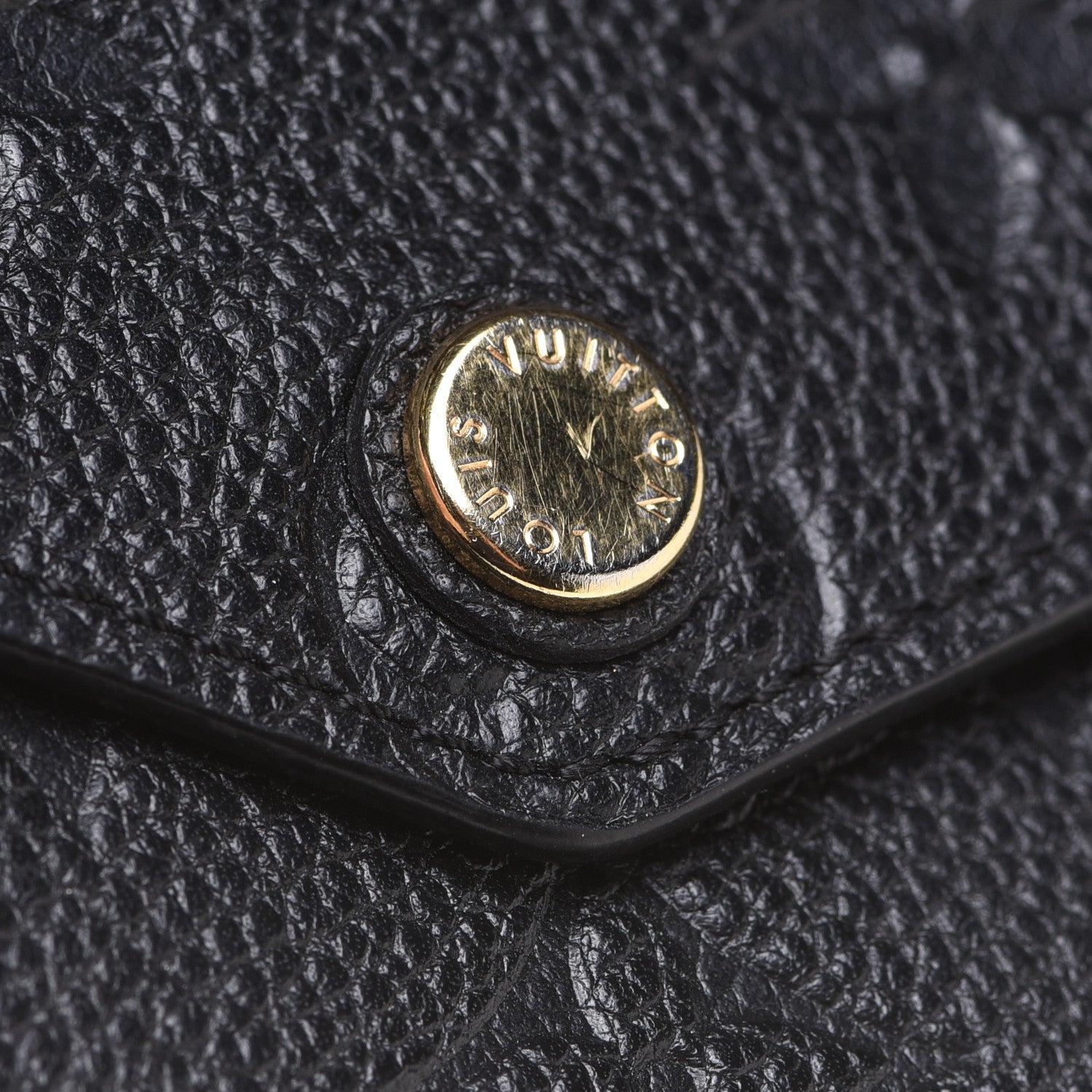 Louis Vuitton Empreinte Compact Curieuse Wallet Black 8 of 9