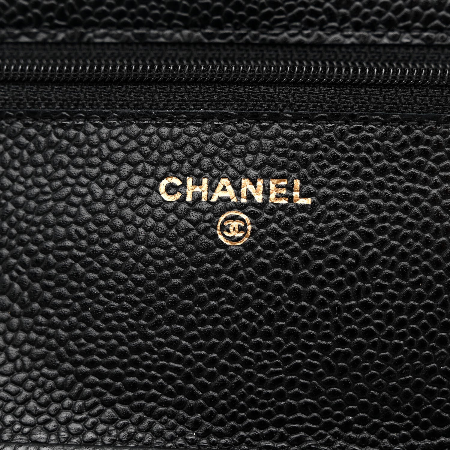 Chanel Caviar Quilted Wallet on Chain WOC Black 6 of 11