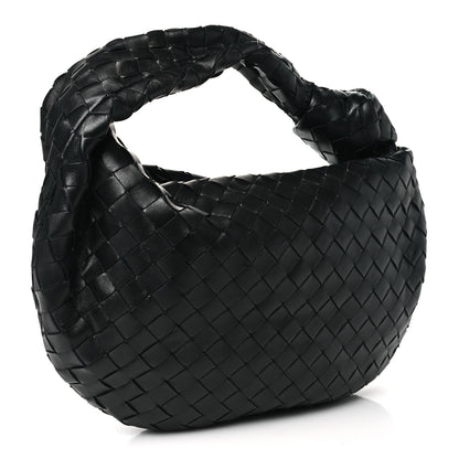 Bottega Veneta Nappa Intrecciato Teen Jodie Hobo Black 3 of 10