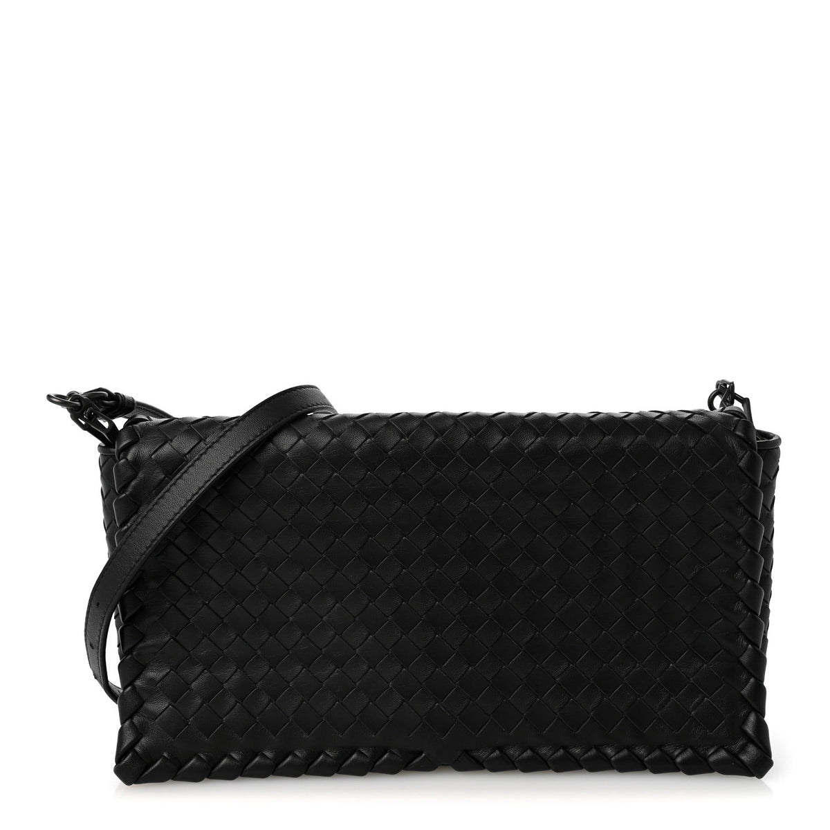 Nappa Intrecciato New Olympia Bag Black