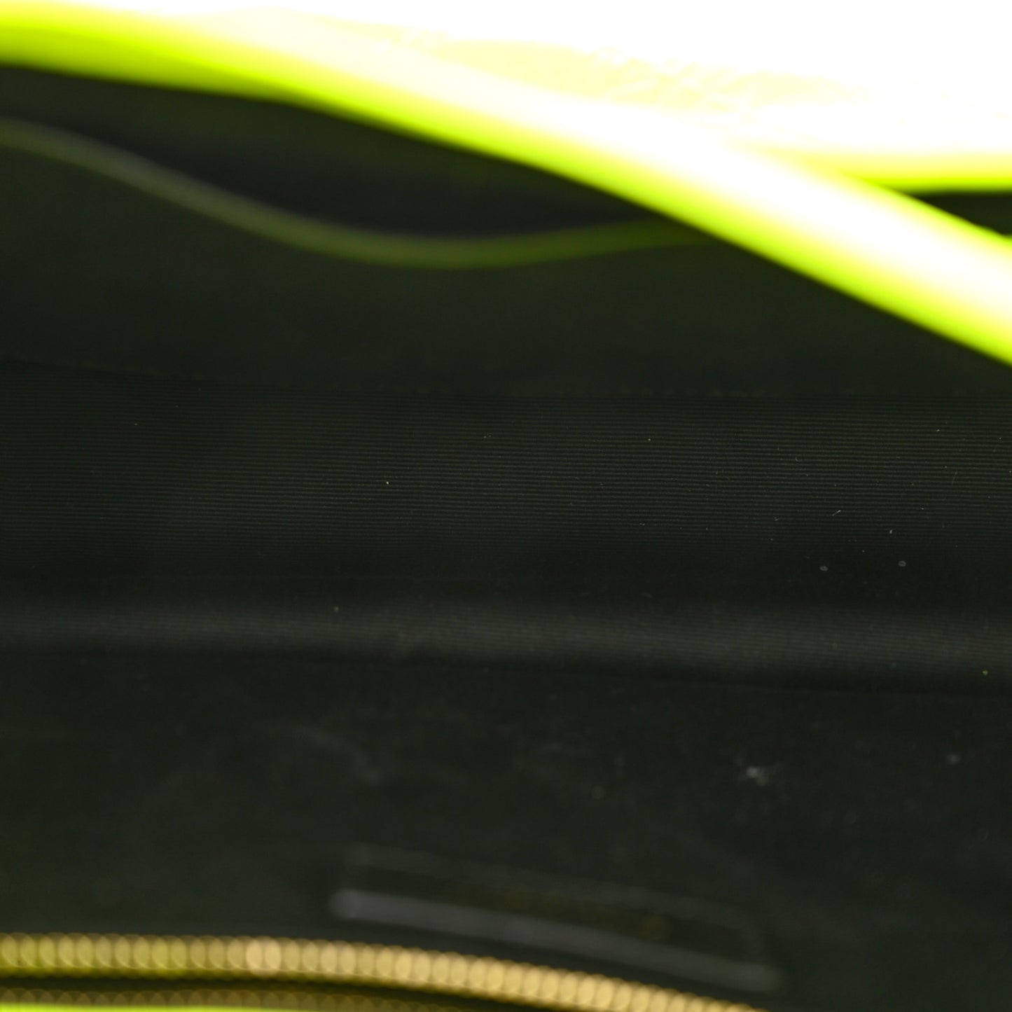 Crinkled Calfskin Matelasse Monogram Medium Niki Chain Satchel Neon Yellow