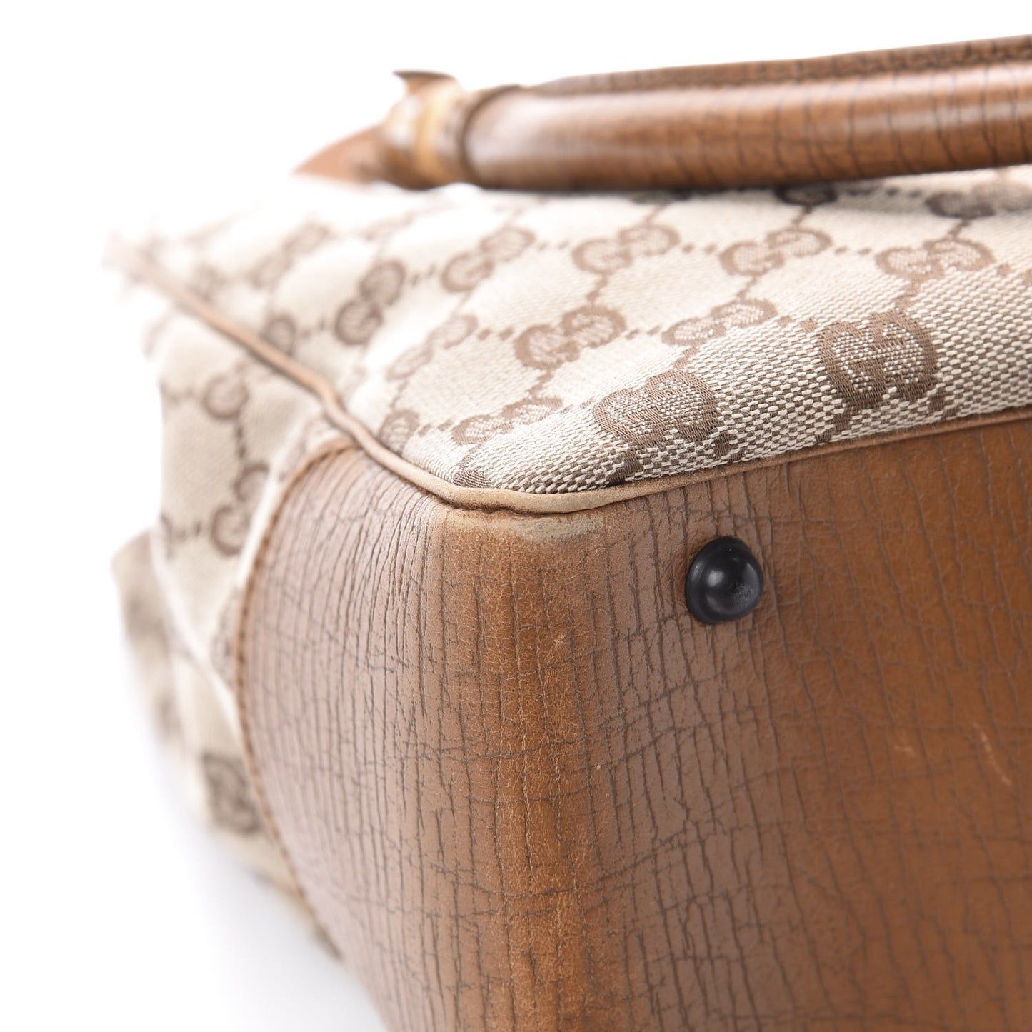 Monogram Small Bamboo Tote Brown