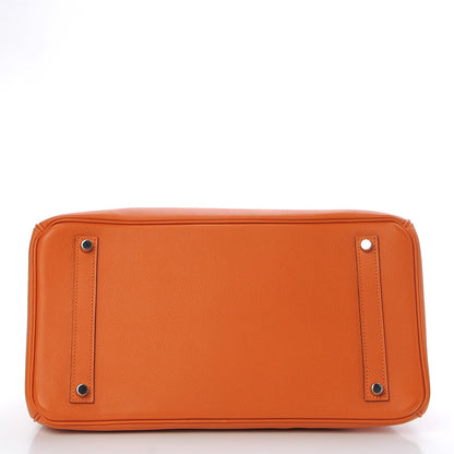 Hermes Epsom Birkin 35 Orange 6 of 37