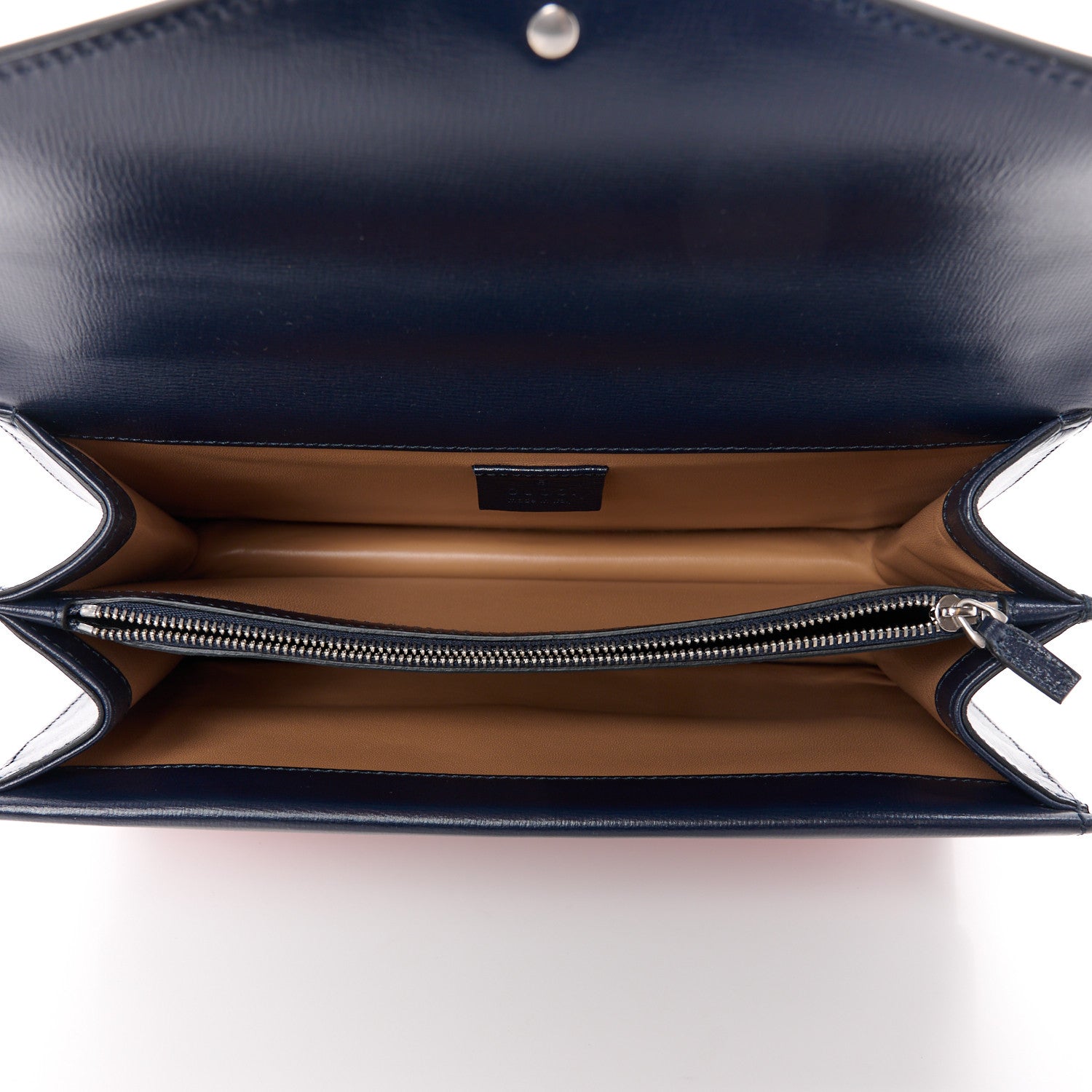 Gucci Casy Wool Azalea Calfskin Dionysus Shoulder Bag Bitter Blue 5 of 10