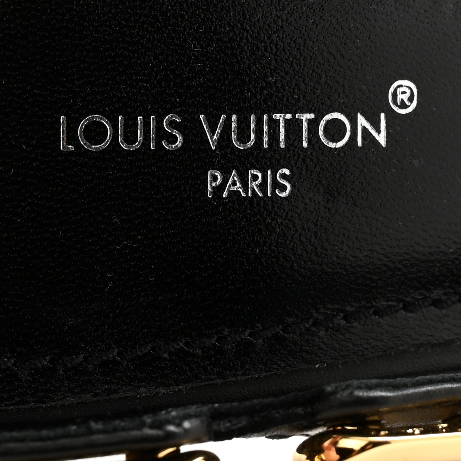 Louis Vuitton Calfskin Sparkle Slingback Pumps 39 Black 6 of 11