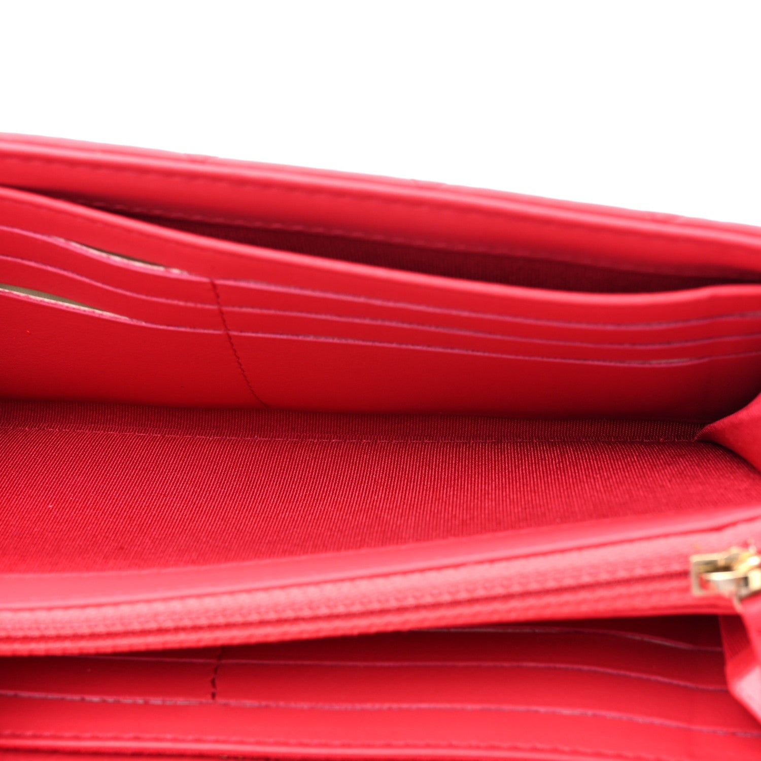 Chanel Calfskin Quilted 2.55 Reissue Flap Wallet Red 6 of 12