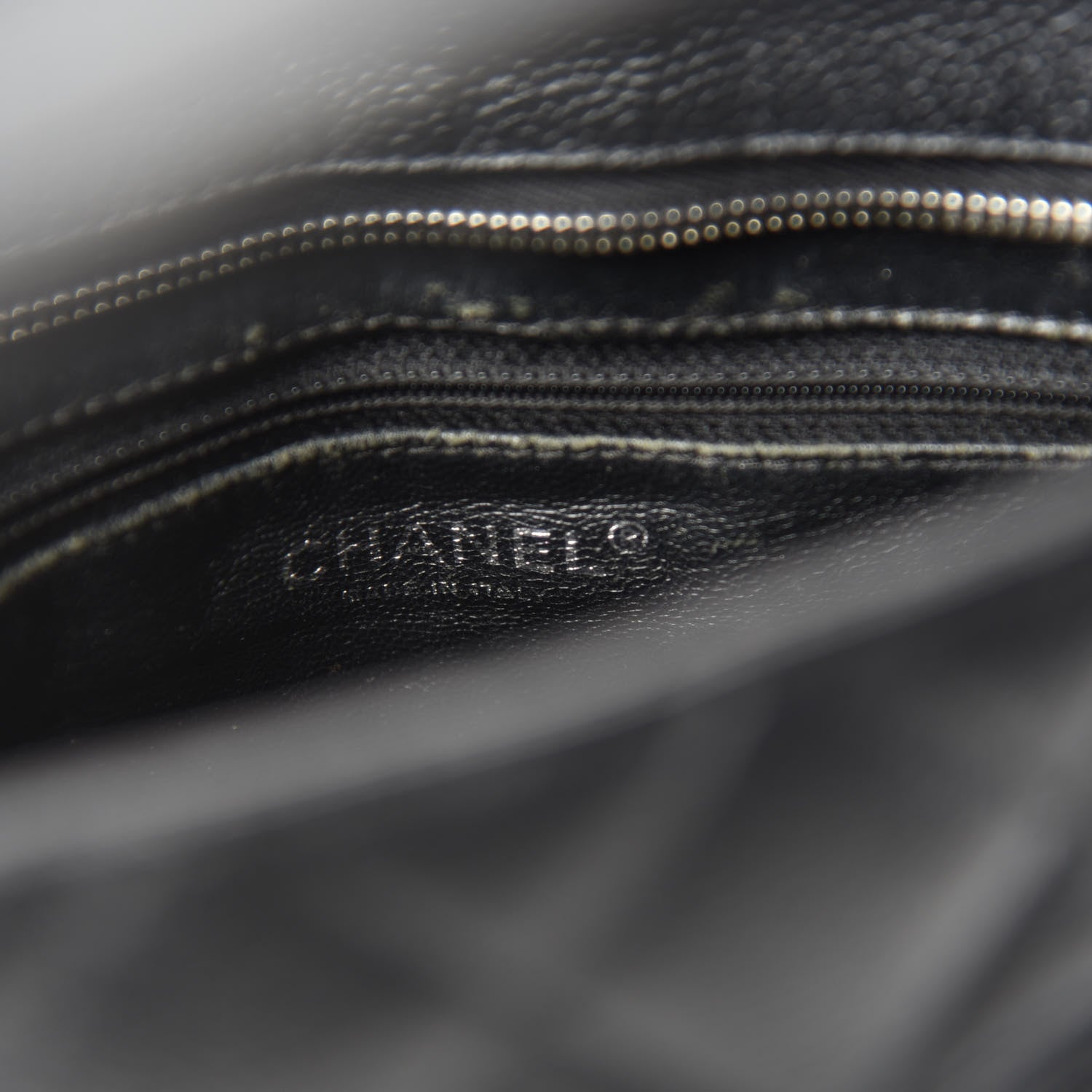Chanel Caviar Quilted Medallion Tote Black 10 of 12