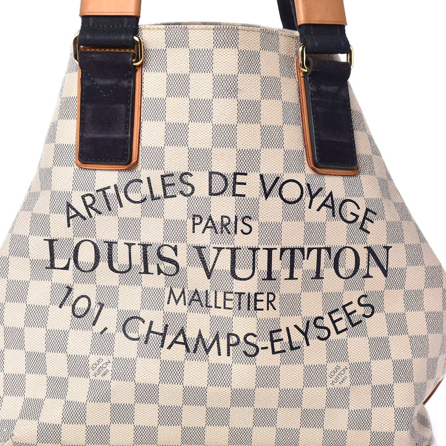 Damier Azur Beach Cabas PM