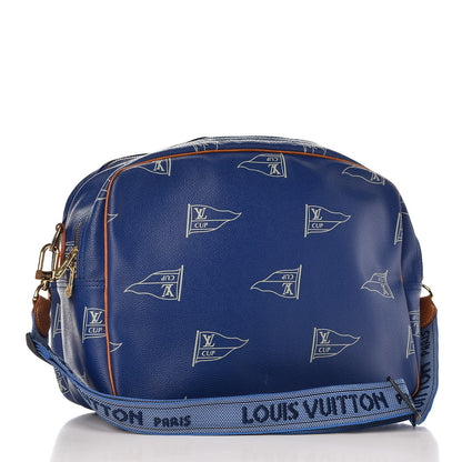 Louis Vuitton Americas Cup Boston Bag Blue 3 of 12