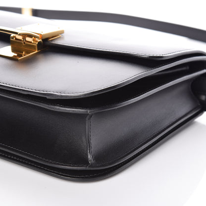 Celine Box Calfskin Medium Classic Box Flap Bag Black 9 of 9