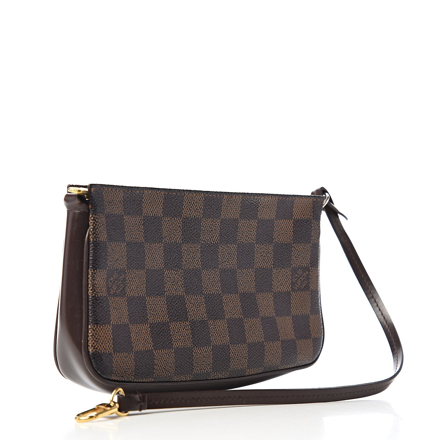 Louis Vuitton Damier Ebene Navona Pochette Accessories 2 of 19