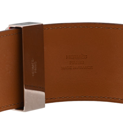 Hermes Epsom Collier de Chien CDC Bracelet S Rouge Pivoine 3 of 3