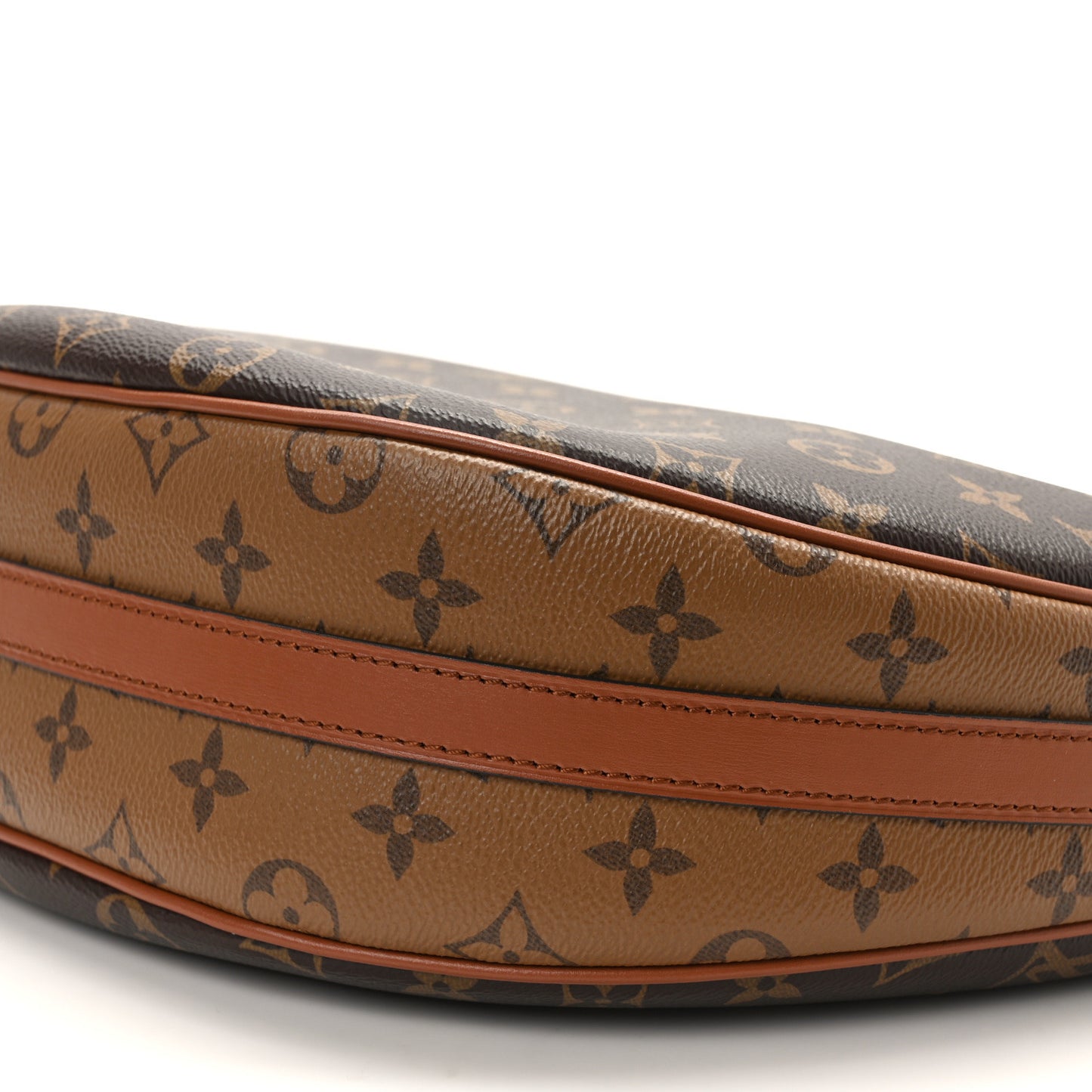 Reverse Monogram Loop Hobo