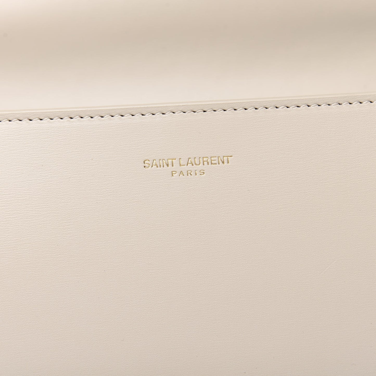 Smooth Calfskin Medium Classic Monogram Cassandra Top Handle Crema Soft Rouge Legion