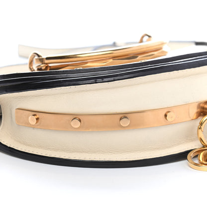 Chloe Calfskin Small Nile Bracelet Minaudiere Bag Off White 7 of 9