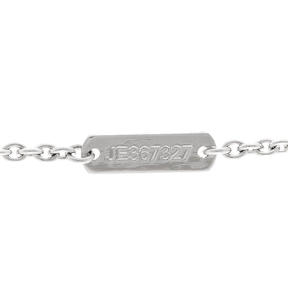 Van Cleef & Arpels 18K White Gold Diamond Pure Alhambra Pendant Necklace 5 of 6