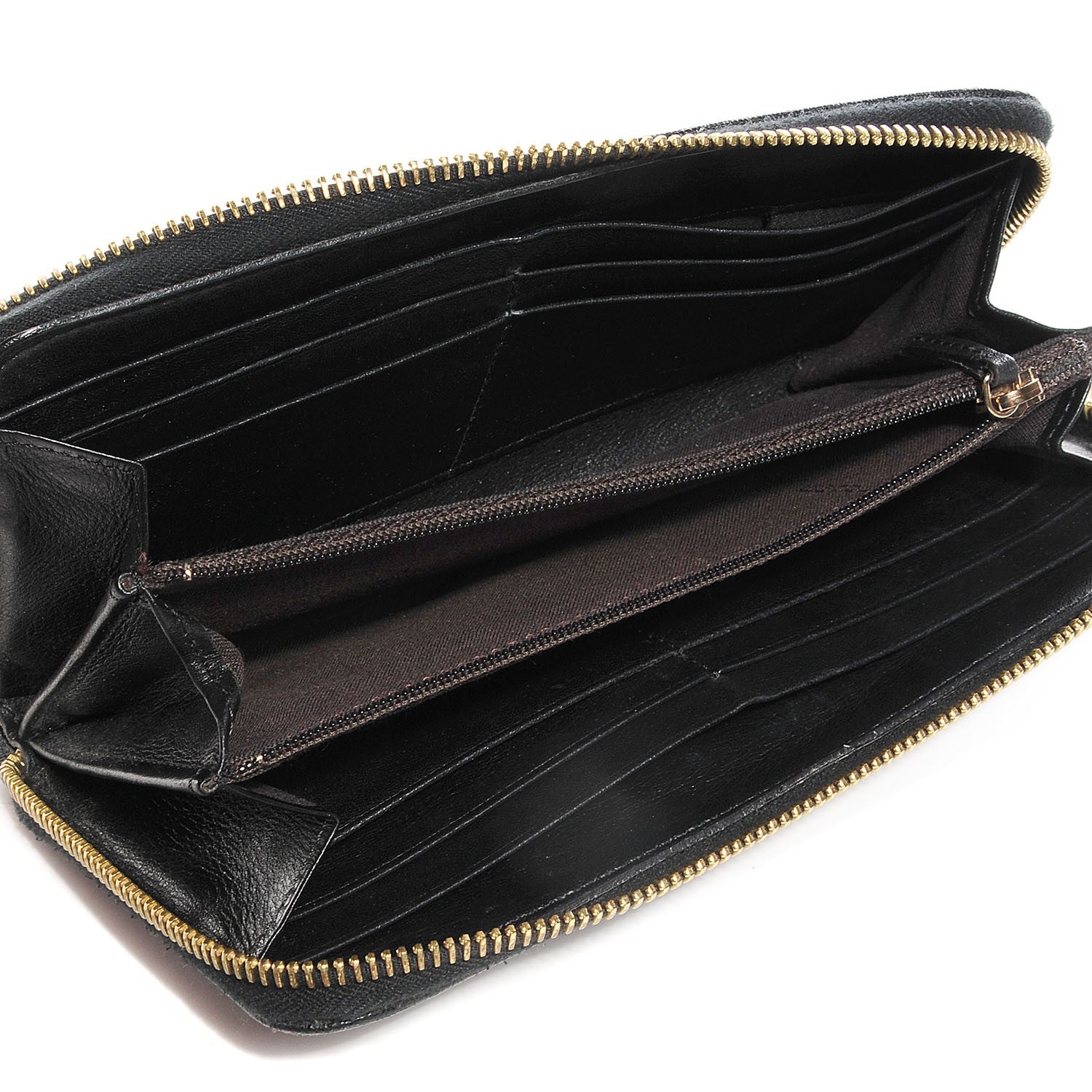 Fendi Zucca Zip Around Wallet Tobacco 5 of 8
