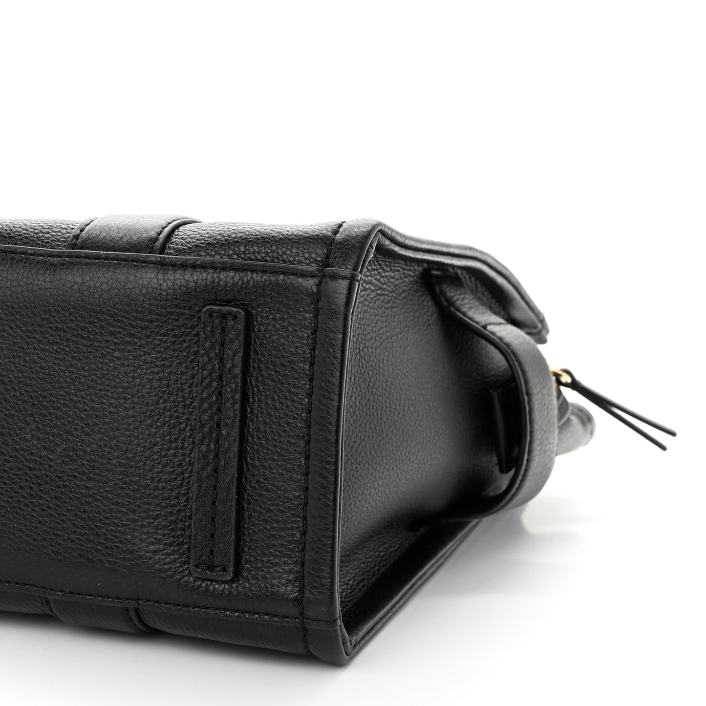 Grained Calfskin Medium The Tote Bag Black