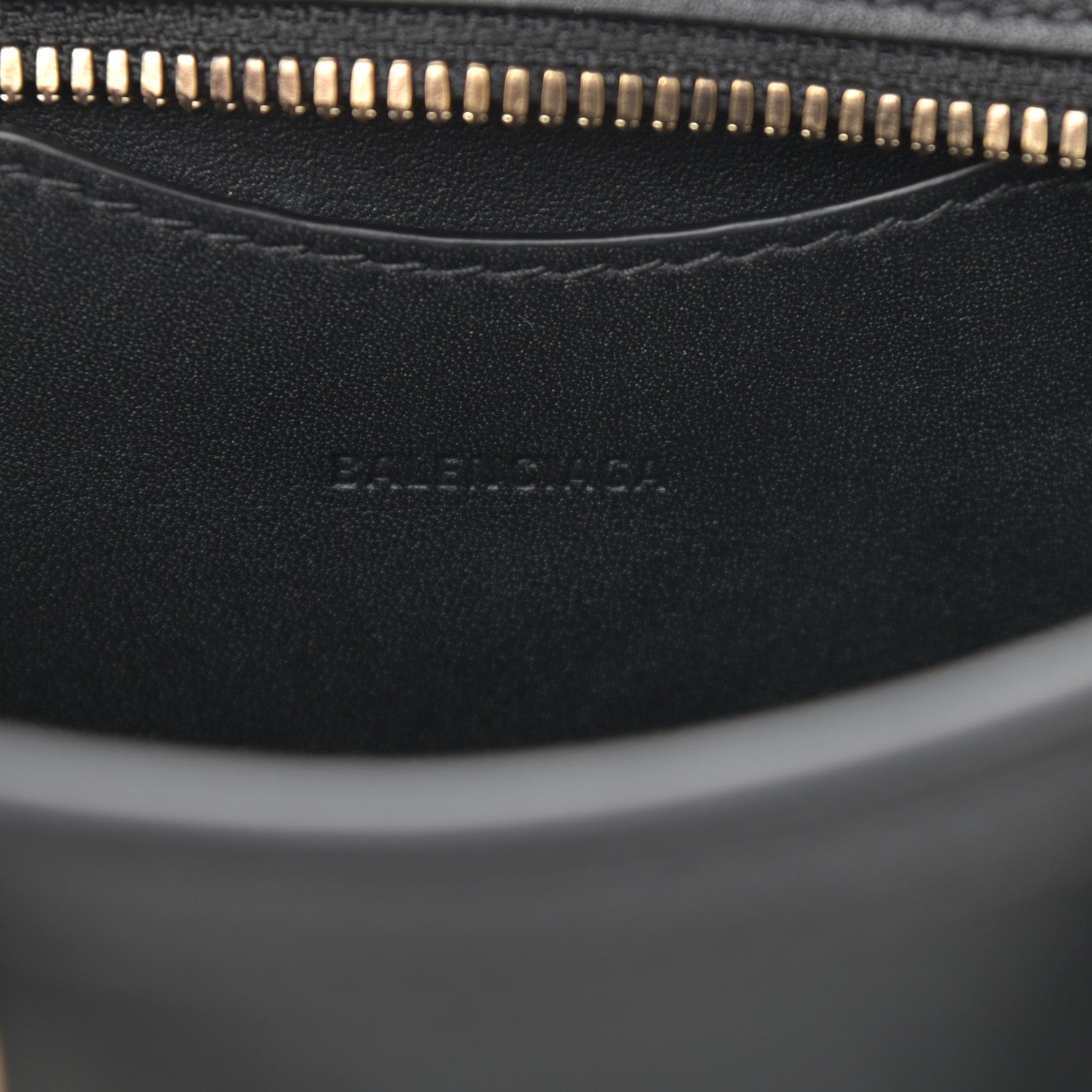 Balenciaga Smooth Calfskin Neo Classic Brass Hardware Nano City Crossbody Black 8 of 10