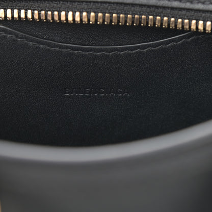 Balenciaga Smooth Calfskin Neo Classic Brass Hardware Nano City Crossbody Black 8 of 10