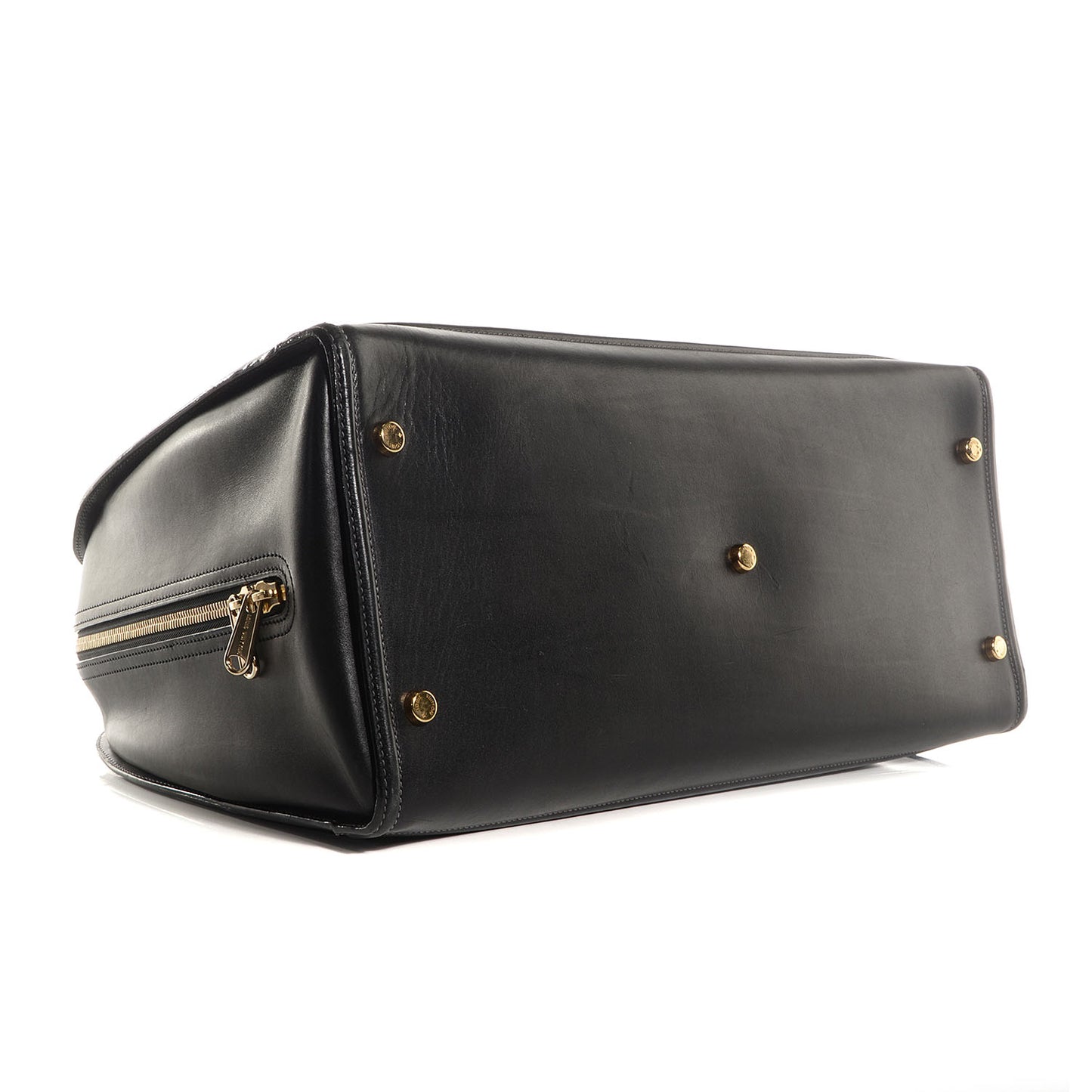 Bequia Leather Sac De Voyage Black