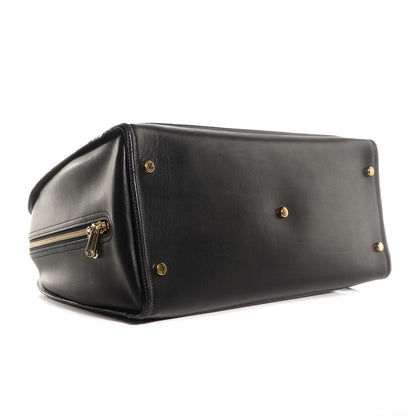 Louis Vuitton Bequia Leather Sac De Voyage Black 4 of 7