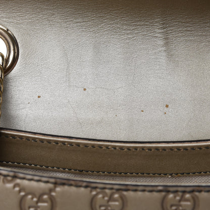 Gucci GG Shine Guccissima Medium Emily Chain Shoulder Bag Gold 13 of 19