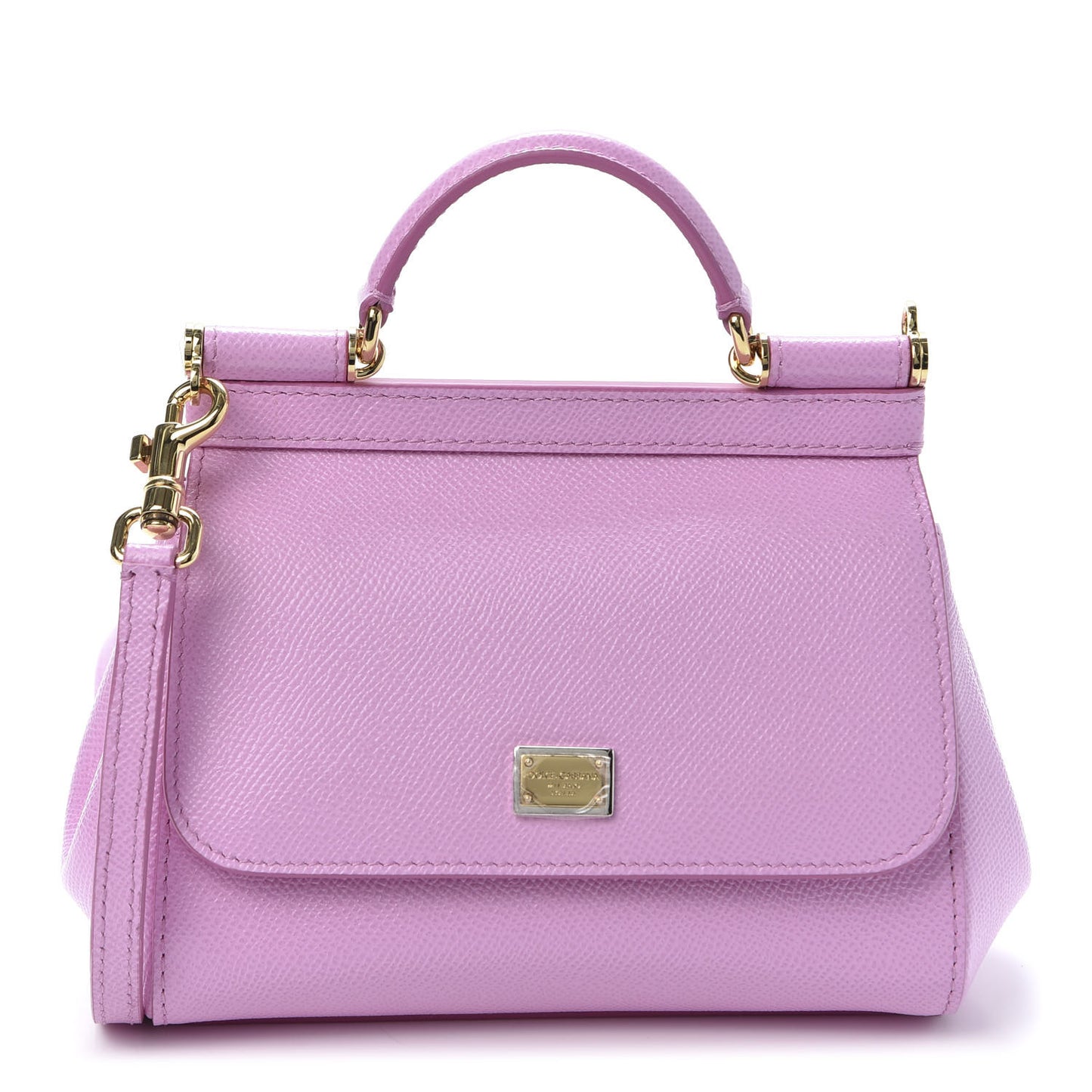 Dauphine Mini Miss Sicily Satchel Rosa Chiaro
