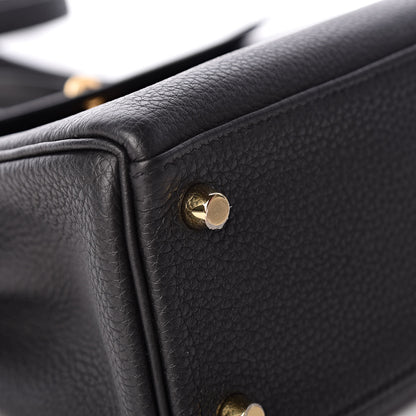 Hermes Togo Kelly Retourne 25 Black 34 of 34