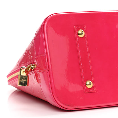 Louis Vuitton Vernis Alma GM Rose Pop 9 of 19