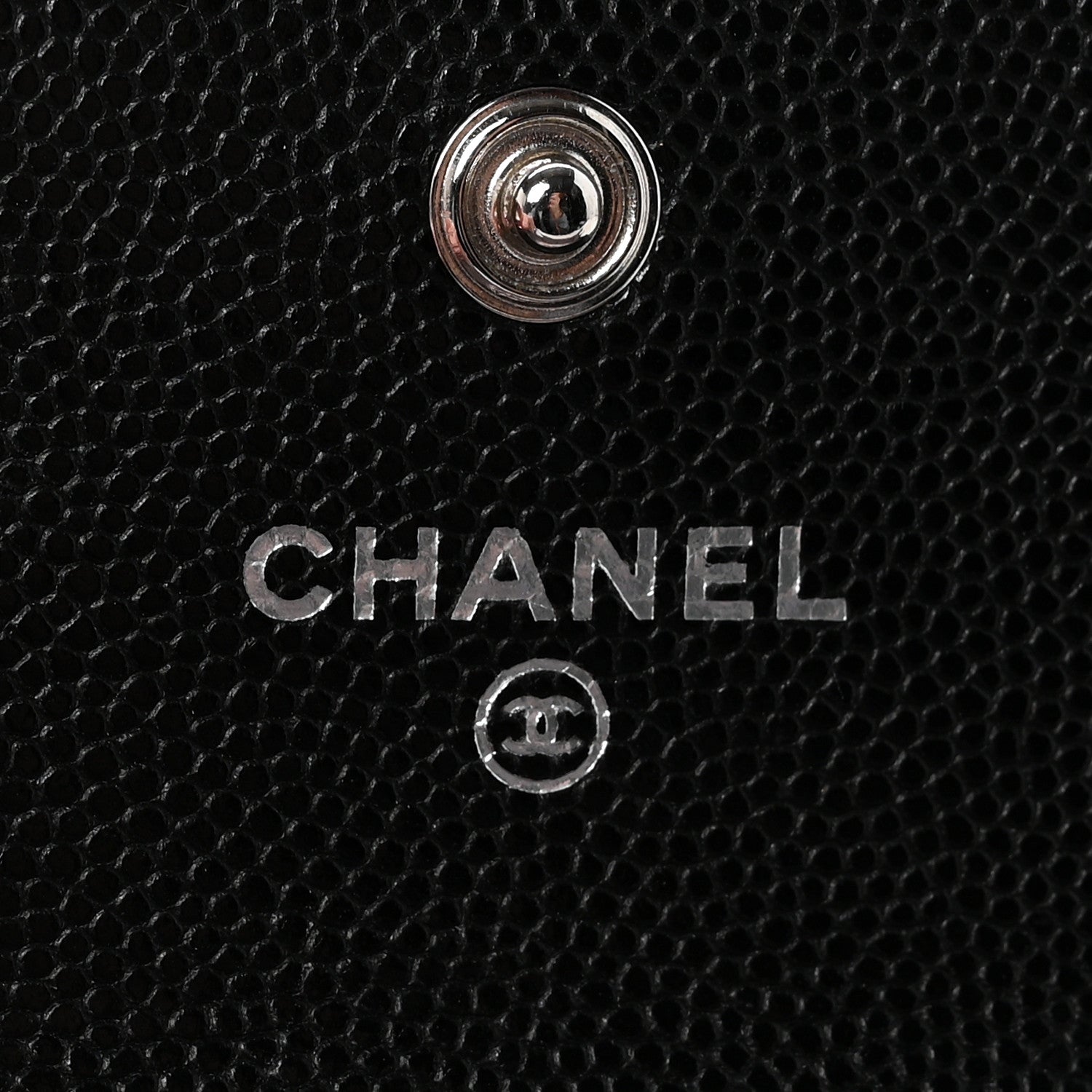 Chanel Caviar Quilted CC Flap Card Holder Black 6 of 8