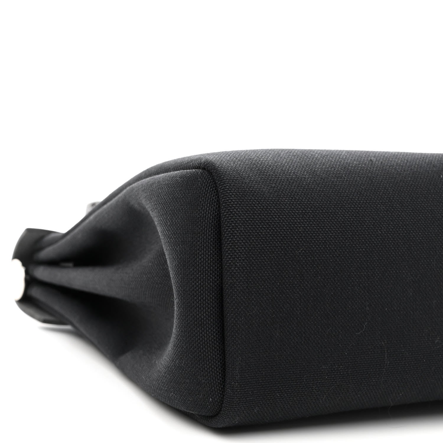 Hermes Military Toile Vache Hunter Herbag Zip PM 31 Black 8 of 10