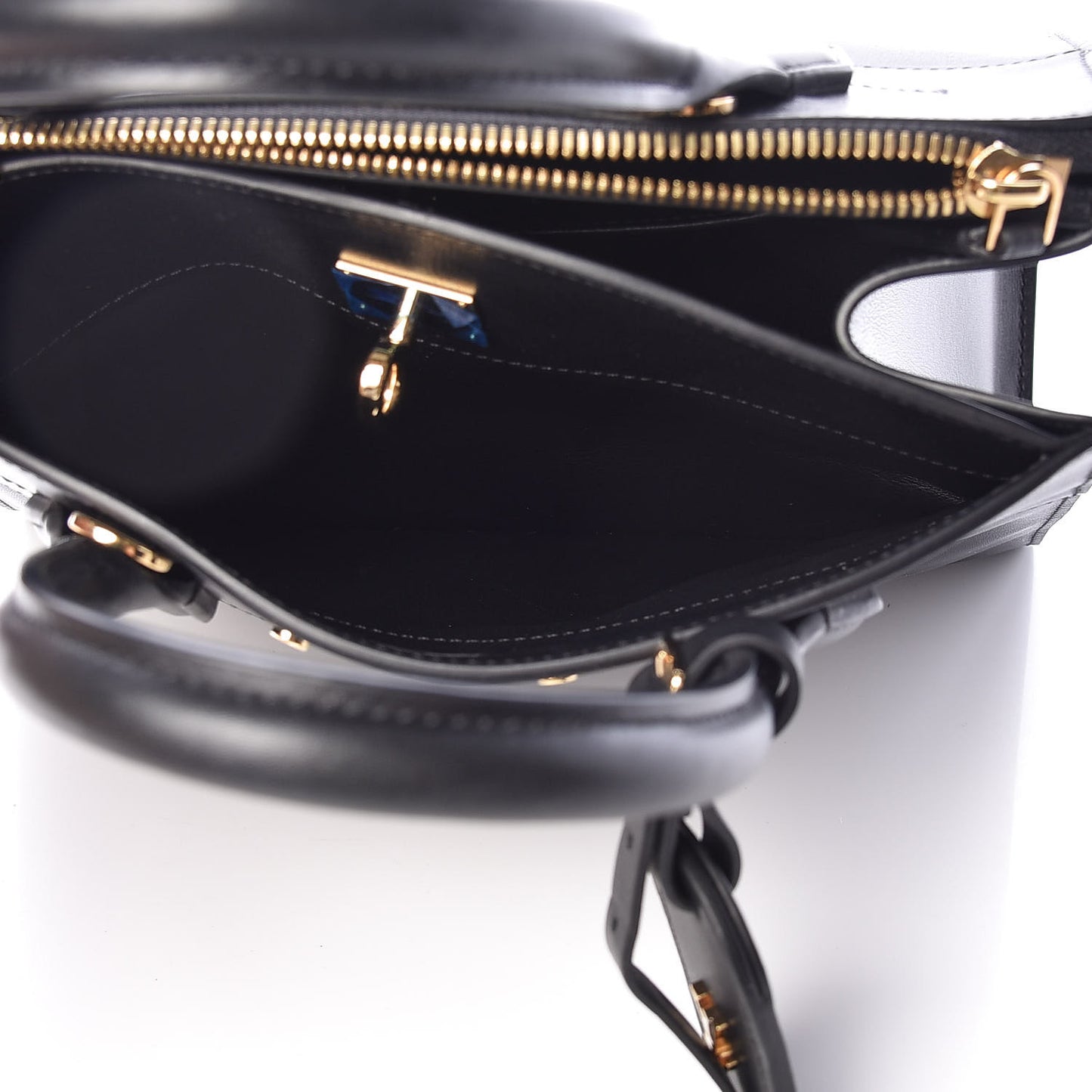 Calfskin City Steamer PM Black