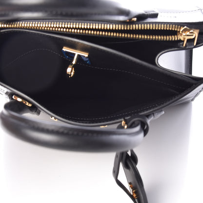 Louis Vuitton Calfskin City Steamer PM Black 7 of 14