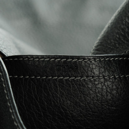 Chloe Calfskin Medium Marcie Round Crossbody Bag Black 6 of 8