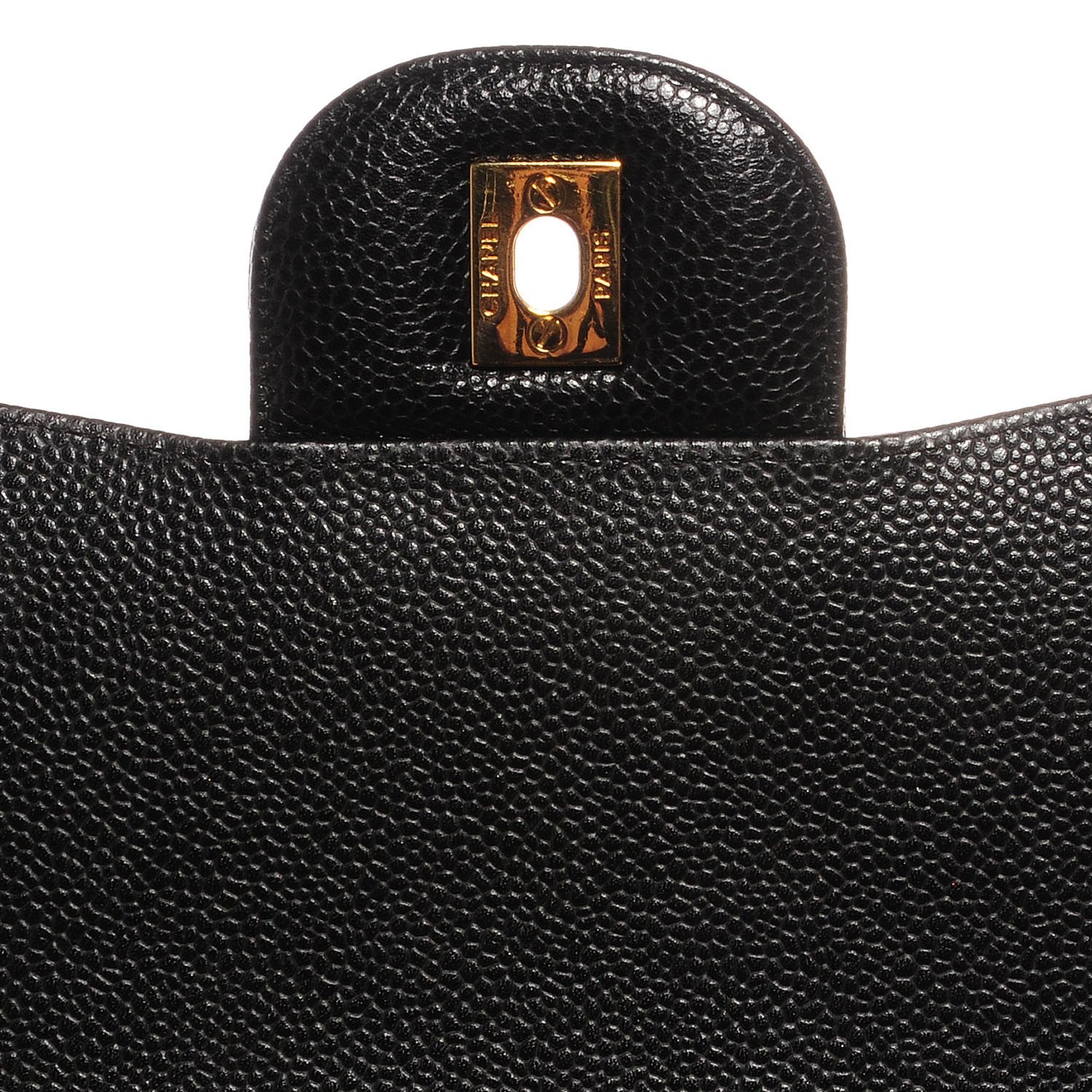 Chanel Caviar Jumbo Single Flap Black 8 of 11