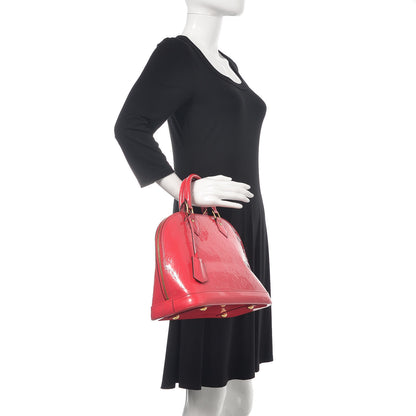 Louis Vuitton Vernis Alma PM Rose Indien 2 of 18