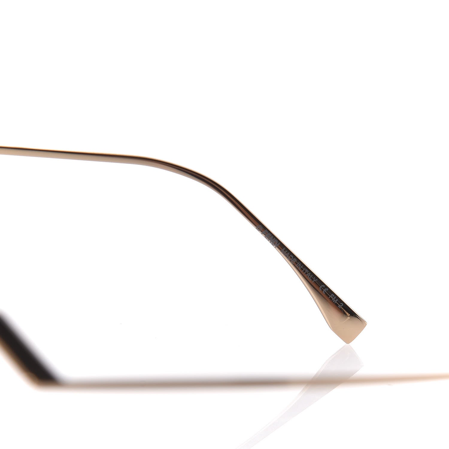 Fendi Square Dots Sunglasses FF 0259/S Gold 5 of 7