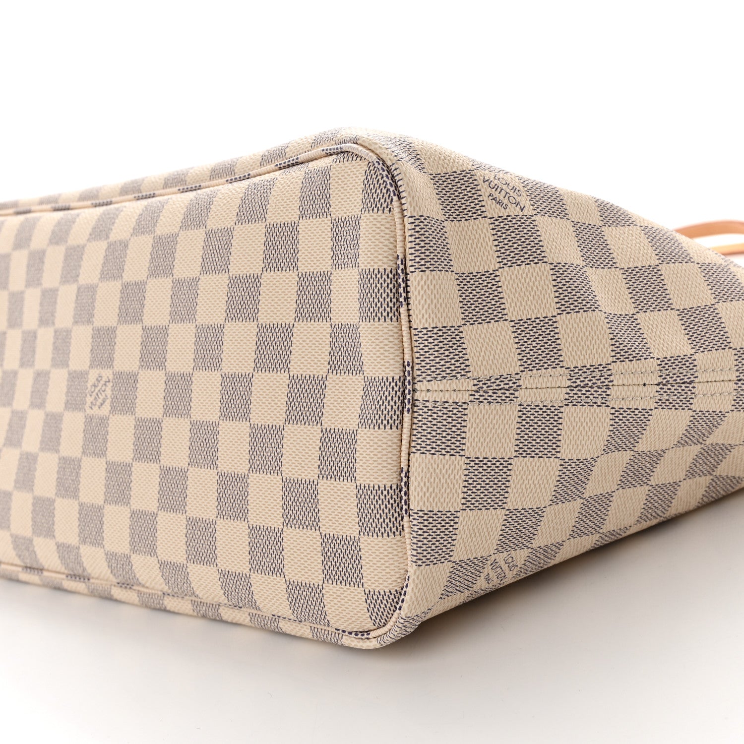 Louis Vuitton Damier Azur Neo Neverfull MM Rose Ballerine 10 of 10