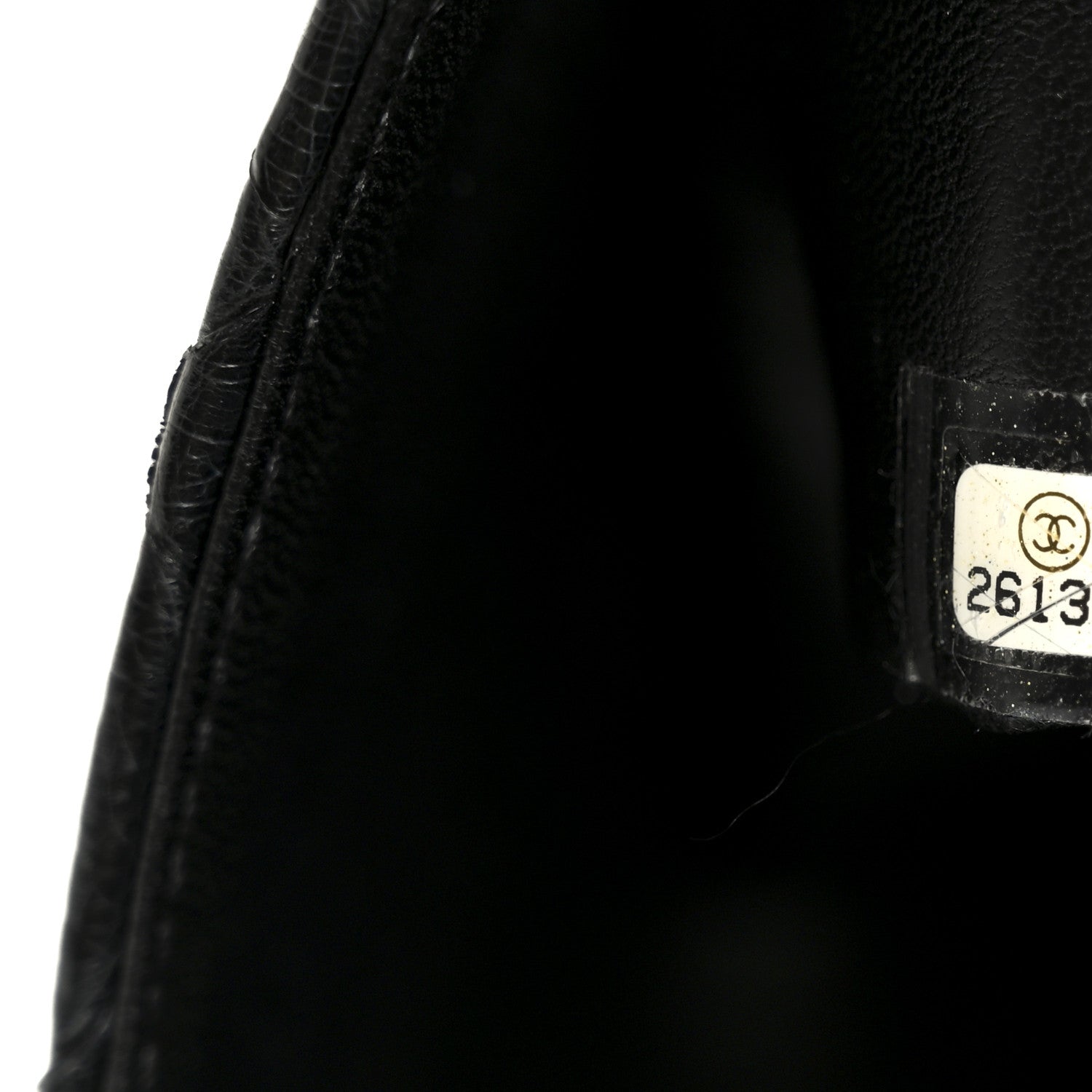 Chanel Snakeskin Large CC Chic Flap Black 7 of 11