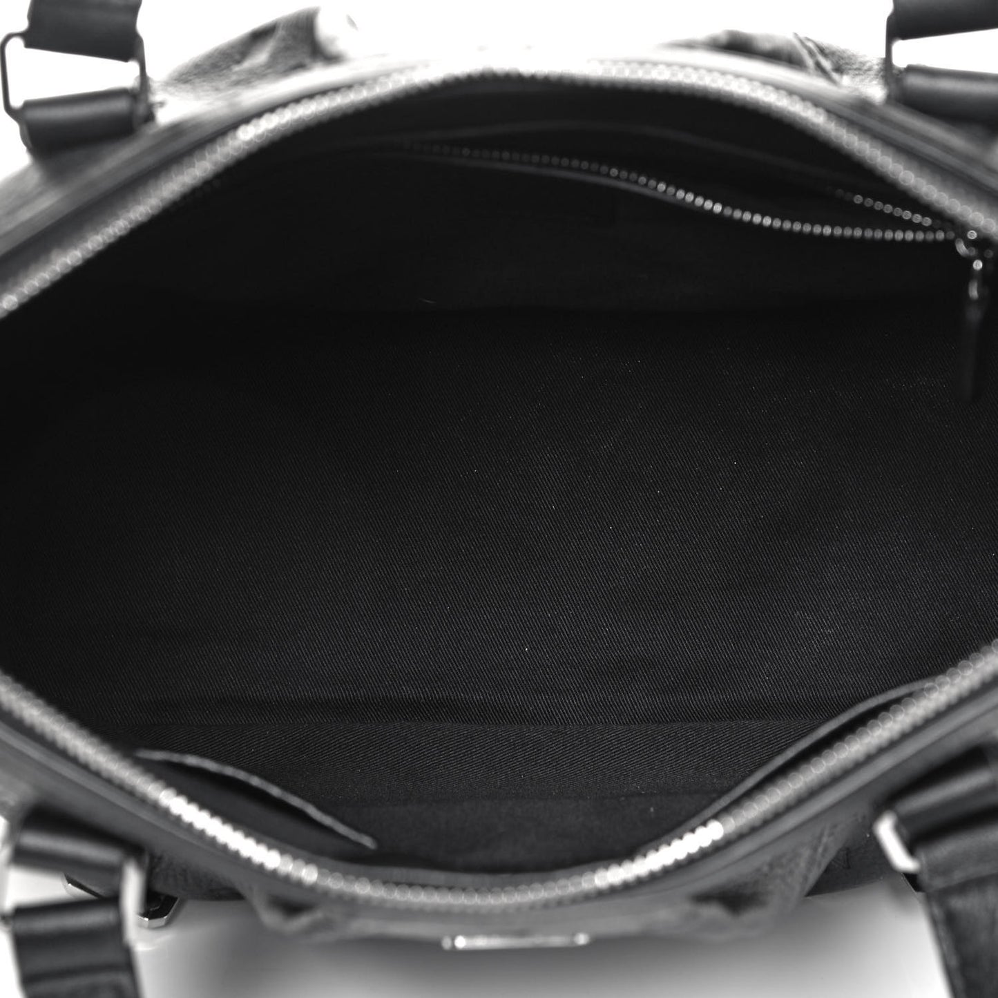 Calfskin Ottomar Monogram Tote Black